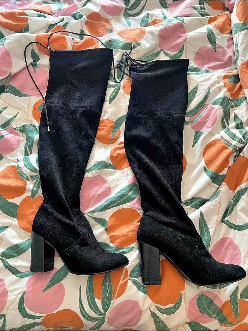 Steve Madden Over-the-Knee Boot Black